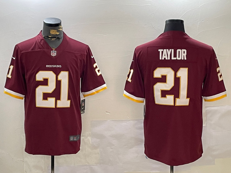 Men's Washington Commanders Sean Taylor #21 Burgundy Team Jersey